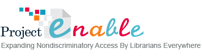 Partners and Sponsors of the Project ENABLE- online development for teachers, librarians education program